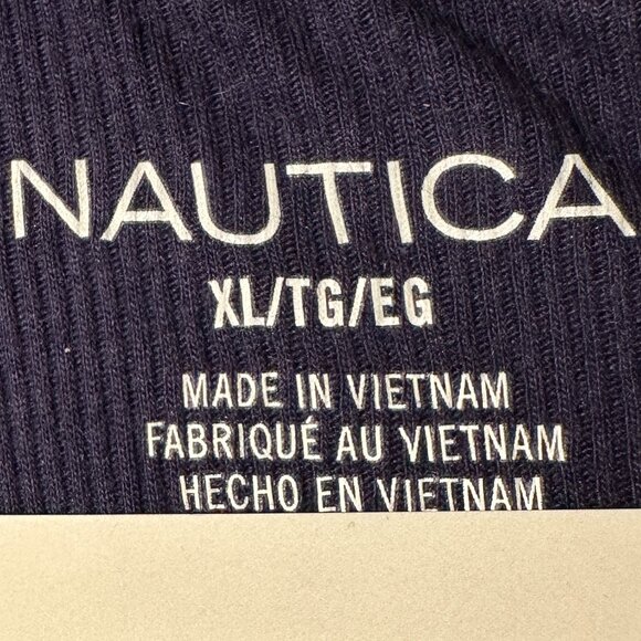 Nautica Women's 2-piece Pajama Lounger Set Size XL Blue Cozy Soft Fleece (NEW) - Picture 4 of 12